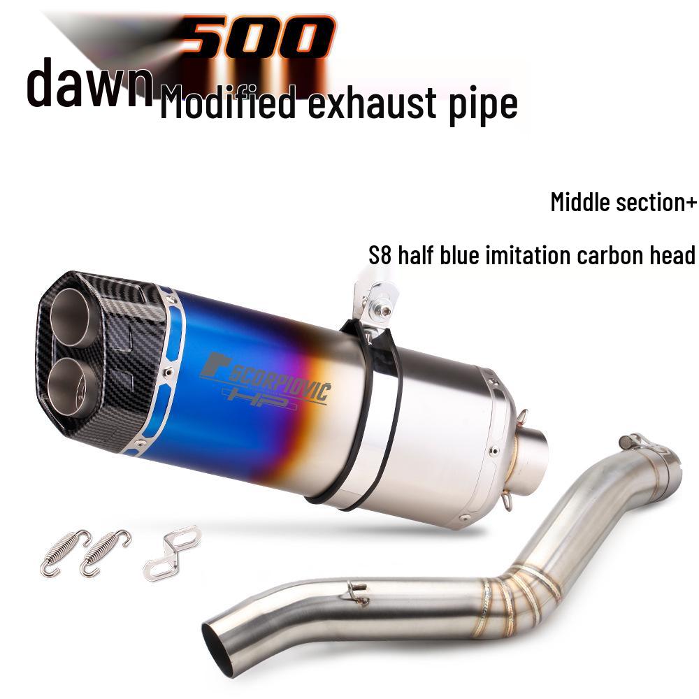 Xiao 500 Exhaust Mid-Section Connector: Non-Destructive, Direct Install