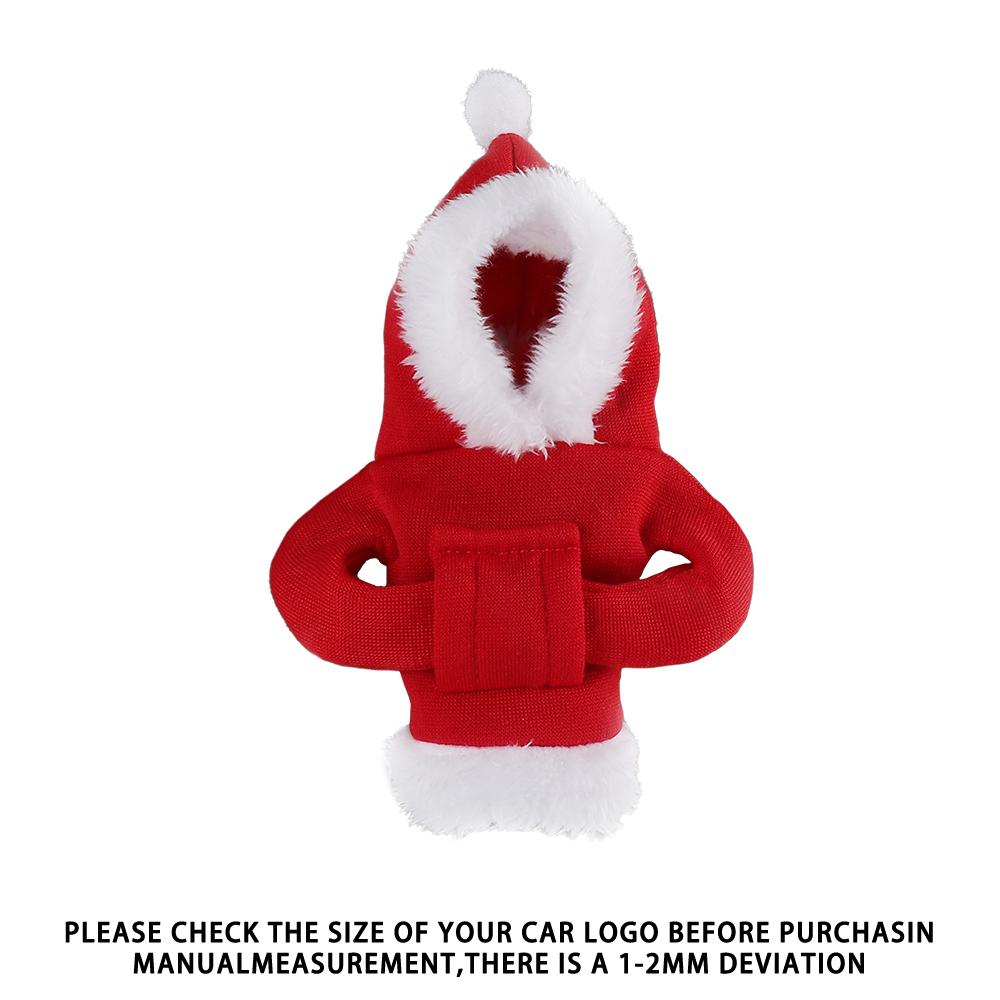 Car Gear Shift Knob Cover Handle Gear Sweatshirt Change Lever Cover Christmas for Alfa Romeo Giulia MiTo Stelvio Tonale 147 156