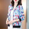 Spring New American Retro Coat Women Middle-aged Mother Spring and Autumn Jacket Cardigan Baseball Jacket Jacket Jacket