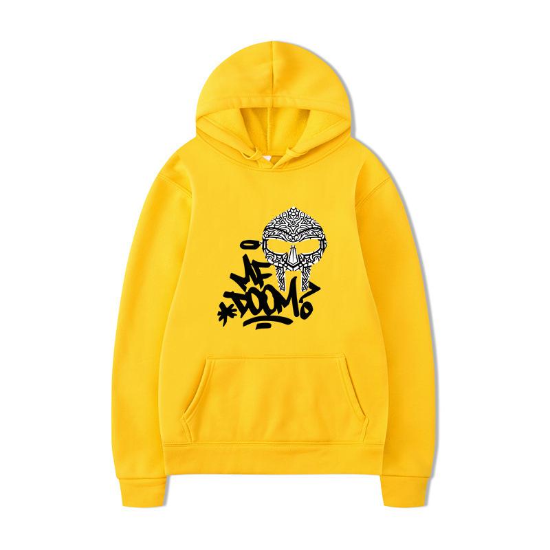 ME DOOM Мужская осенне-зимняя новая толстовка с принтом, брендовая худи, одежда, винтажная мода, пуловеры с длинным рукавом