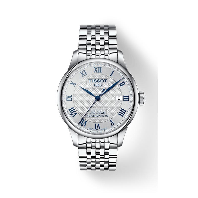 Tissot Мужские модные часы из нержавеющей стали с серебристым циферблатом T006.407.11.033.03