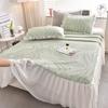 Princess Wind Bed Skirt Ice Bean Cool Mat 3-piece Set Washable Cool Silk Mat Bed Skirt Cool Mat