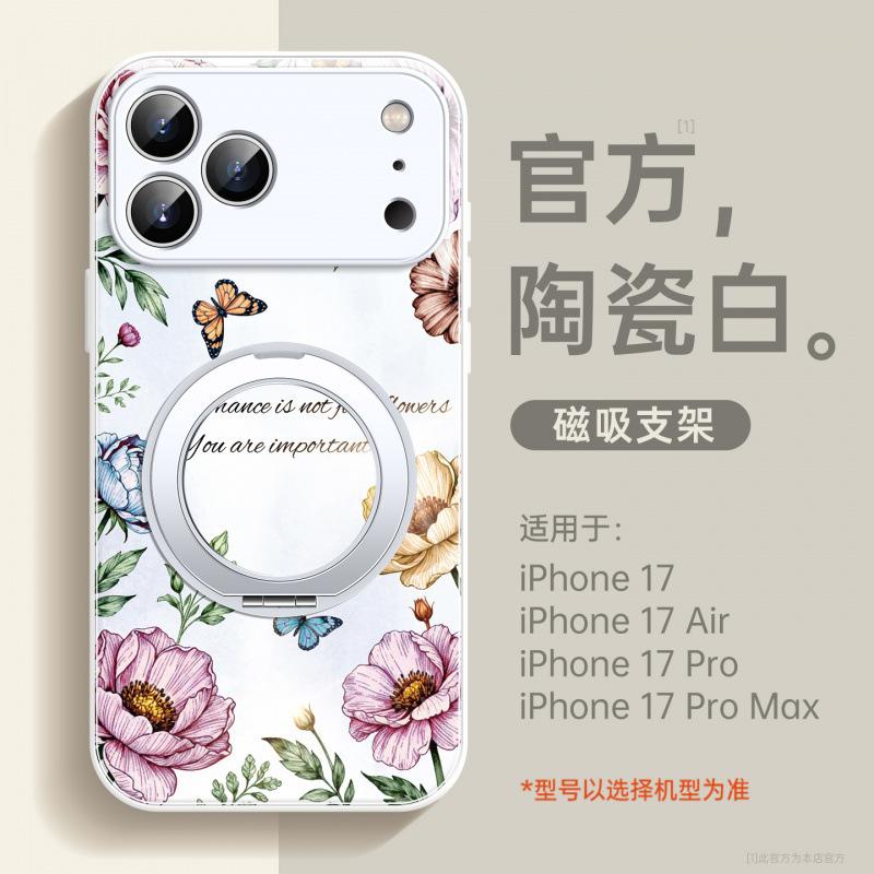 Подходит для чехла мобильного телефона Apple 17promax, нового чехла iPhone14 15pro с ручным ремешком, кронштейна ip16 13pro.