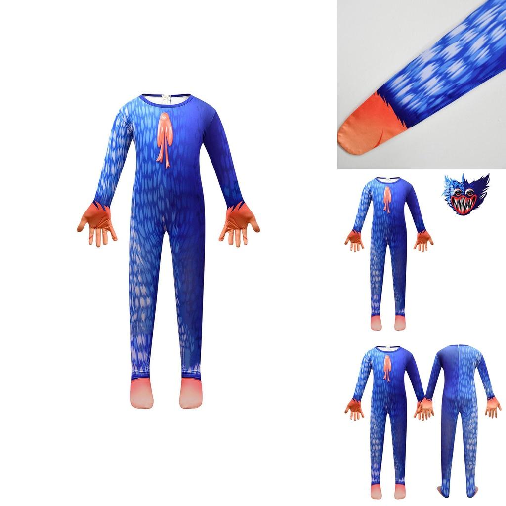 Очаровательный боди-комбинезон Хагги Вагги для детского косплея и переодевания