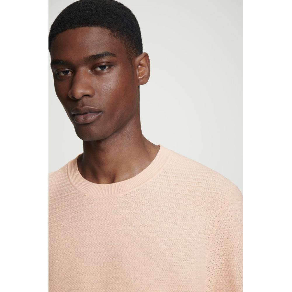 Cos Japan TexTured KniT CoTTon T shirT