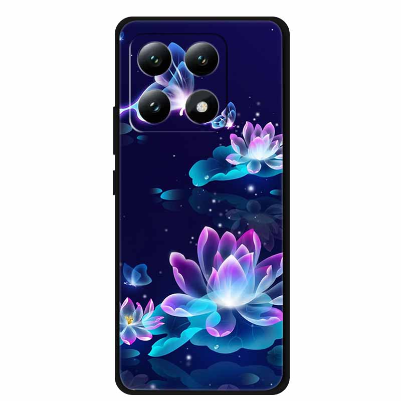 Чехол для телефона Xiaomi 15T Pro 5G Задняя крышка Чехлы Черный Силикон Мягкий Coque Для Xiaomi 15T 5G Чехол 15 T Pro 6.83" Fundas Оболочка