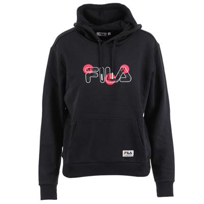 Fila Худи Bellagio, женская черная толстовка