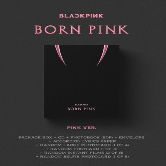 Blackpink ВТОРОЙ АЛЬБОМ [BORN PINK] КОРОБОЧНЫЙ НАБОР [PINK Ver.]
