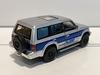 BM CREATIONS X TINY Mitsubishi Pajero 2-го поколения Синяя полоса Праворульный BMC64B0036 1/64