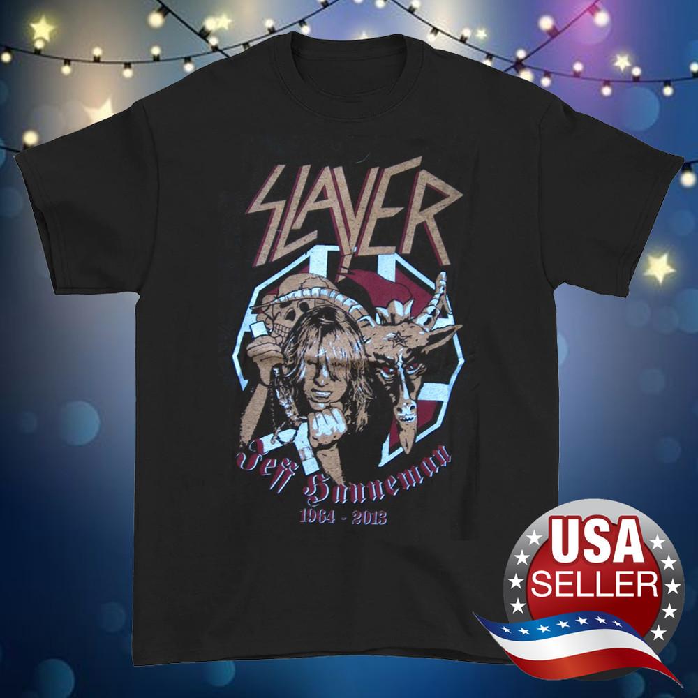 Slayer Guitarist memory Jeff Hanneman T-shirt Unisex tee All sizes TA5780