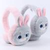 Judy Ear Warmers, Kids' Cartoon Plush Ear Muffs, Thickened Cold-Resistant Design, Suitable for Outdoor and Indoor Use