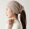 Women's Winter Wheat Pattern Knit 2-in-1 Neck Warmer Headscarf Multifunctional Thermal Neck Wrap Cold Weather Accessory