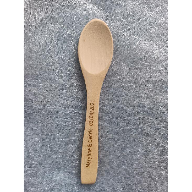Custom Logo Wooden Spoon Honey Coffee Teaspoon Customized Kitchen Cooking Spoons Wedding Party Gift Supplies With Engraved Name4
