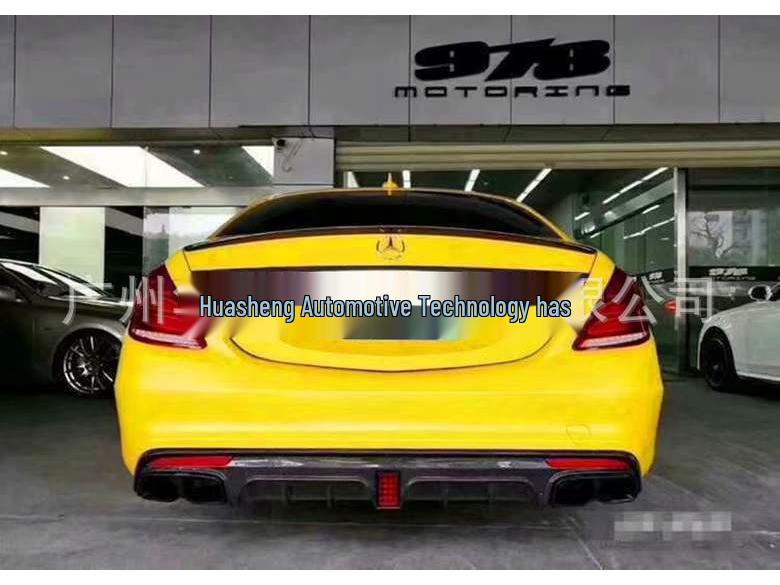 Mercedes-Benz S-Class W222 (2014-2018) Brabus Carbon Fiber Front Lip for S63 Modification