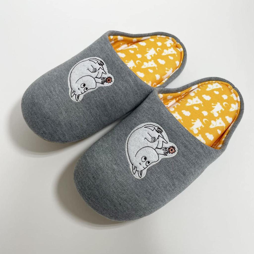 И удобные серые тапочки для ходьбы, размеры изделия Также подходят в качестве комнатных тапочек или тапочек для домашнего использования или в качестве гостевых Мумины Милые,