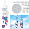 Wind Chimes Silicone Mould Hanging Ornaments Epoxy Resin Mold DIY Crafts Jewelry Home Outdoor Decorations Casting Tool