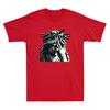 Statue of Liberty Crying Funny Meme Novelty Unisex's Short Sleeve T-Shirt Gift Idea