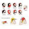 Носить солнцезащитный воротник Magic Head Scarf Shield Scarves Велосипедный головной убор Рыболовная ветрозащитная повязка на голову