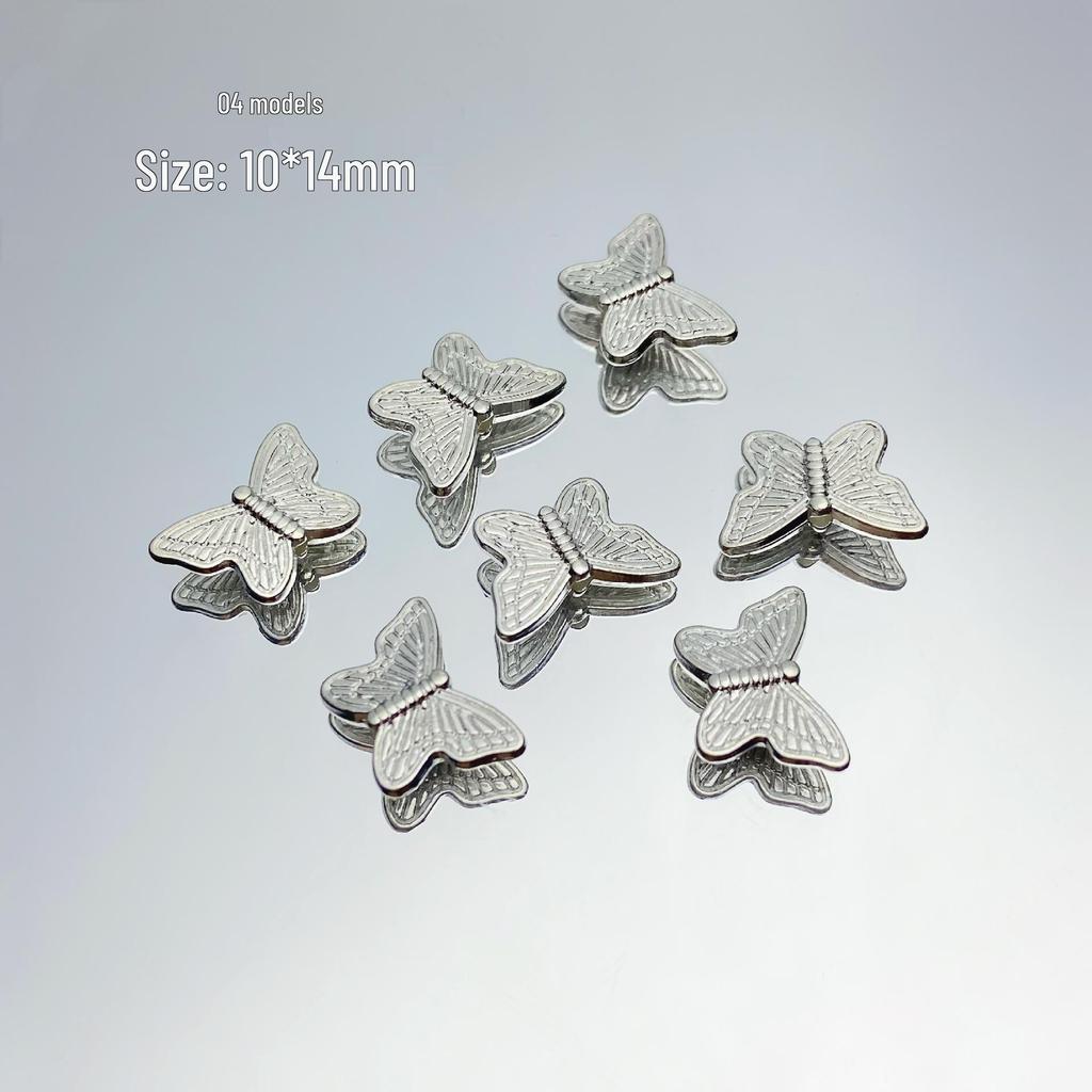 Серия «Бабочки»: Подвеска из сплава и аксессуары из рассыпных бусин для изготовления браслетов и ожерелий своими руками