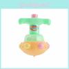 Candy Colored Press Type Rotating Gyroscope With Lighting Function Children Toy For Kids And Students