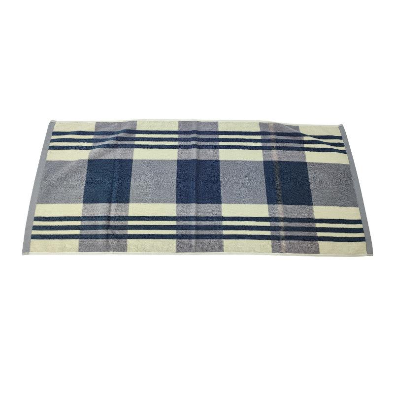 Спортивное полотенце из окрашенной хлопковой пряжи 40 * 100 удлиненное полотенце для марафона, хлопковое впитывающее полотенце для взрослых, уличное полотенце