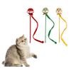 Interactive Cats Teaser Toy Wand with Mascots Cartoon Snake for Indoor Play Snake Mascots Teaser Cats Toy Wand Stick