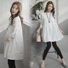 2023 Spring/Autumn Korean-Style Plus Size Maternity Top Slimming Mid-Length Dress