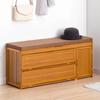 Shoe Cabinet Home Entry Door Solid Wood Porch Locker Ultra-thin Tipping Bucket Living Room Simple Modern Assembly Shoe Shelf