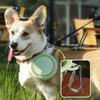 Collapsible Cats Pet Folding Bowl with Carabiner Folding Supplies Dishes  Travel