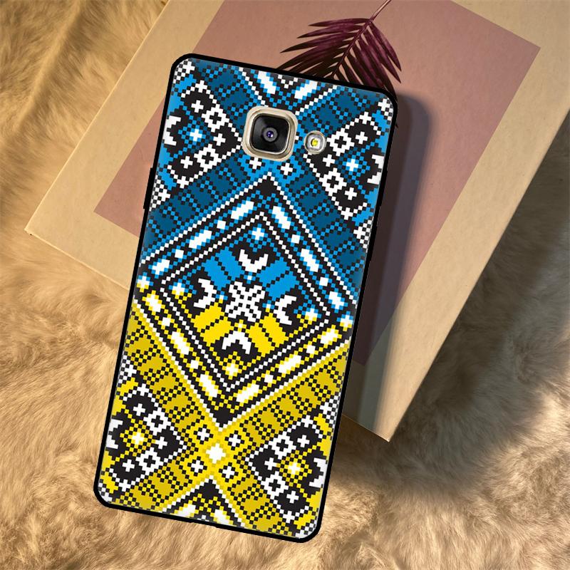 Чехол с узором-орнаментом Украины для Samsung Galaxy M15 M35 M55 M11 M14 M34 M54 M31 M13 M53 M51 M12 M32 M52 M16 M36 M56