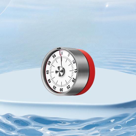 Stainless Steel Kitchen Timer Ultra-Precise Timing Ergonomic Button Design Magnetic Timer LED