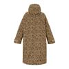 Regatta Unisex Adult Leopard Print Waterproof Reversible Changing Robe