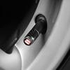 ydsh2 4Pcs Car Accessories Wheel Tire Valve Caps Stem Cover Badge For Seat Ateca Formentor Cupra Ateca Ibiza Leon FR Cordoba E-Racer