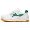 Li Ning Tian Ji Non-Slip Shock Absorbing Durable Low-Top Skate Shoes Men Sneakers White Green AGCS391-1