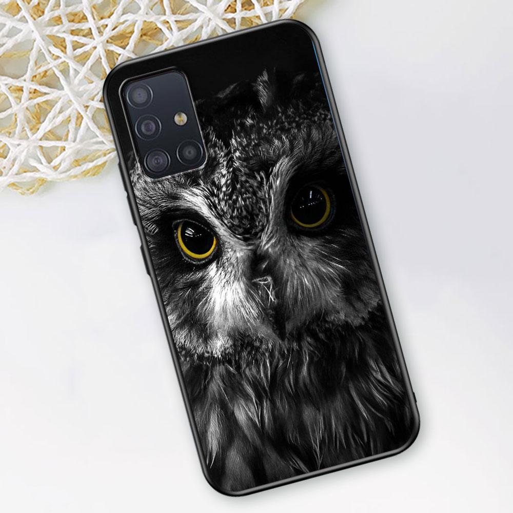 Чехол 'Ловец сов' для Samsung Galaxy A53 5G A12 A13 A52 A02s A22 A51 A54 A11 A13 A32 A52s A72 A01 A03s Силиконовый чехол для телефона