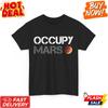 Футболка Occupy Mars Исследователь космоса Астрономия Наука Графическая футболка Унисекс S-5XL Унисекс Футболка