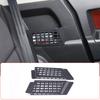 Для Toyota FJ Cruiser 2007- Алюминиевый сплав Боковая накладка-органайзер для заднего сиденья автомобиля Корзина для хранения Аксессуары для интерьера автомобиля