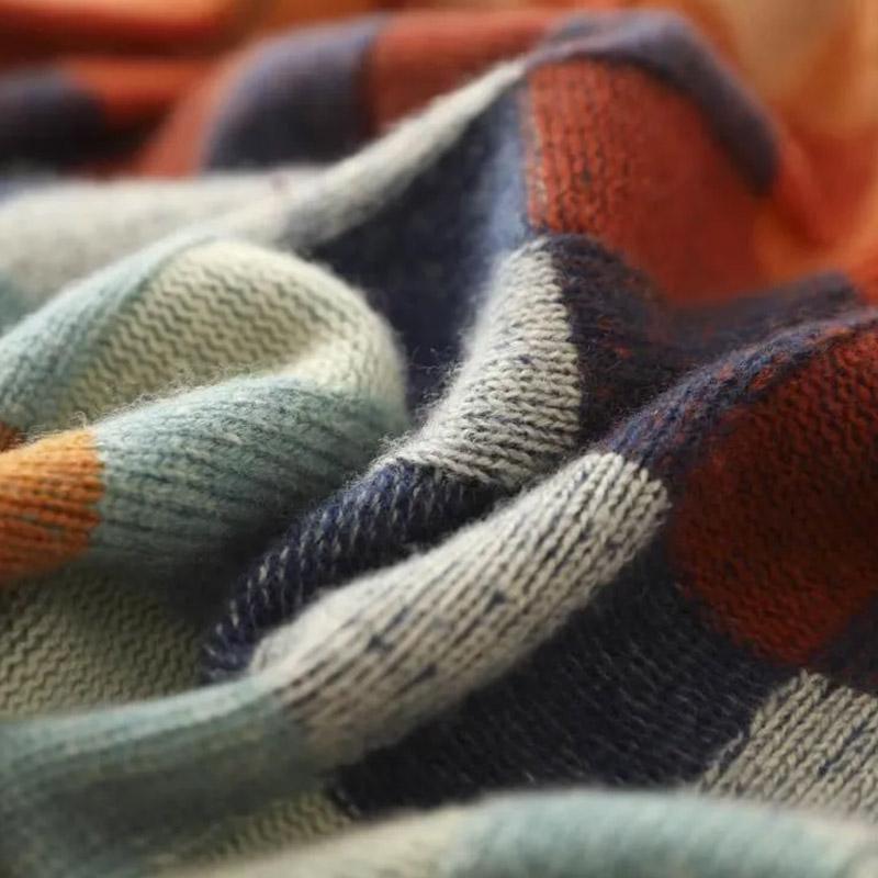 Свитер для женщин Осень Зима Утепленный Пуловер Теплый Цветной Водолазка Длинный рукав Вязаный свитер Эластичный Длинный рукав Оверсайз r Топы