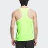 Adidas Running Tank Top Unisex Bright Lemon/Dark Silver Gray JZ2152-