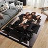 Fashionable Group Portrait Carpet suitable as a non-slip mat for the living room or bedroom sofa