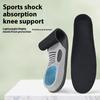 1 пара спортивных стелек для бега, ортопедические вставки для обуви при подошвенном фасциите, гелевые стельки для комфорта и поддержки свода стопы для женщин и мужчин