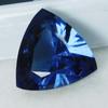 Stunning Natural Blue Sapphire   Loose Gemstone 10.10 Ct Trillion Cut