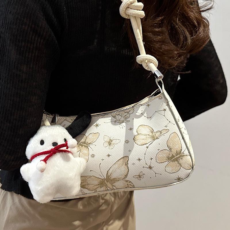 Popular Niche Bow Bag Women Fashion Underarm Bag Women Ins Fashionable Versatile Bag Women
