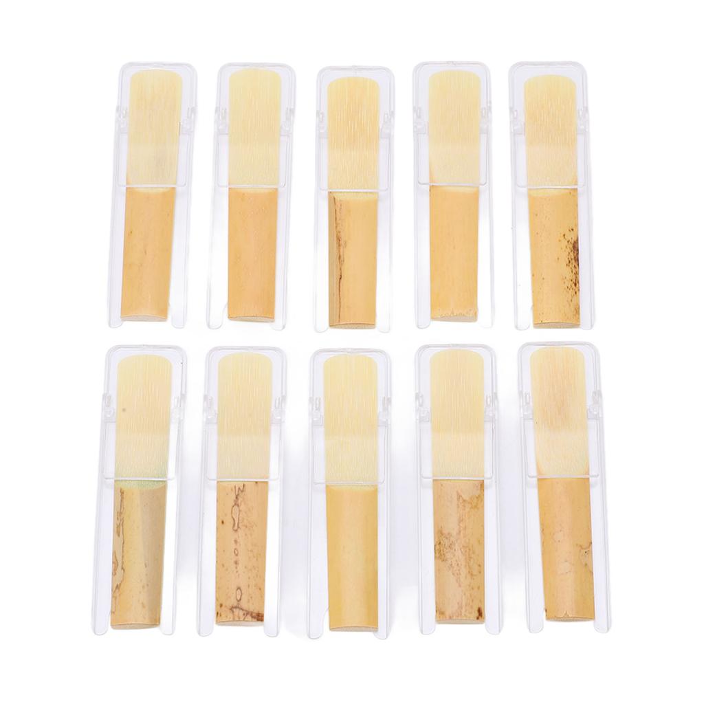 10PCS 2.5 Strength Clarinet Reed Replacement B Flat Vibrating Reeds Clarinet Accessories