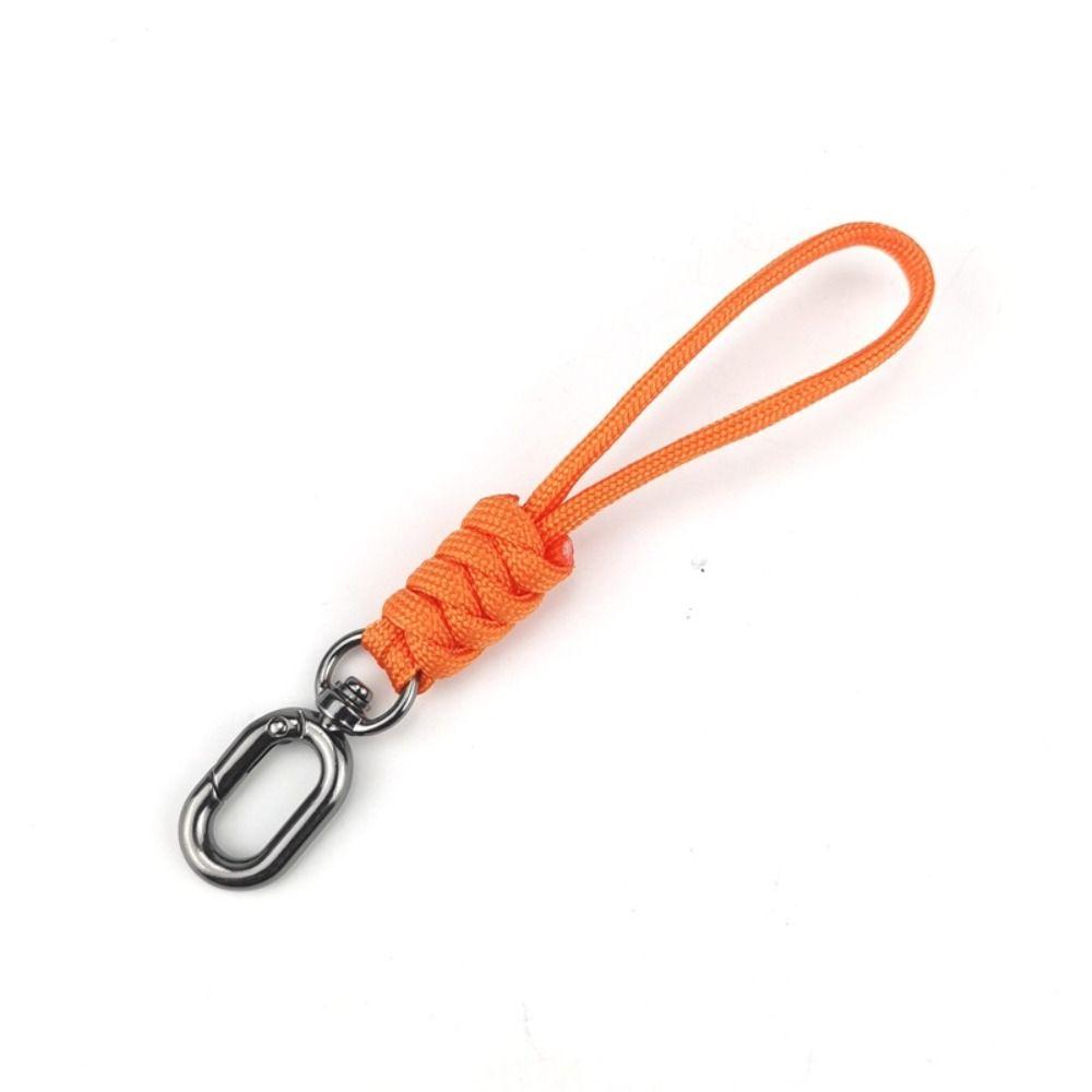 8 Styles Paracord Keychain Lanyard High Strength Parachute Cord Keychain Outdoor Tool
