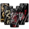 Стеклянный чехол для Xiaomi Poco X3 NFC 11 Lite 11T F3 M3 для Redmi Note 11 10 9 8 Pro 10S 9S 9A 9C, чехол для телефона с изображением дракона и животного
