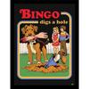 Steven Rhodes Bingo Digs A Hole Framed Poster