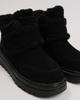 Winter Boots with Velcro Lola Andy 82092 36 Black Suede Wool