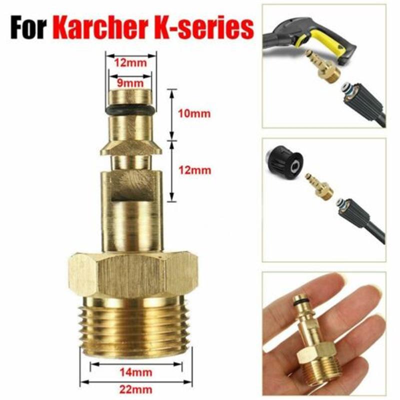 M22 Adapter 14mm High Pressure Washer Hose Pipe Quick Connector Convert Tool