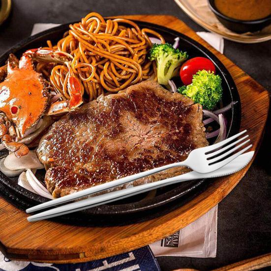 Набор столовых приборов для западного ресторана из нержавеющей стали